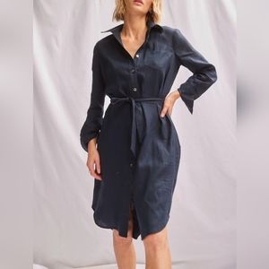 🎉3/$50🎉 Long Sleeve Belted Shirt Dress